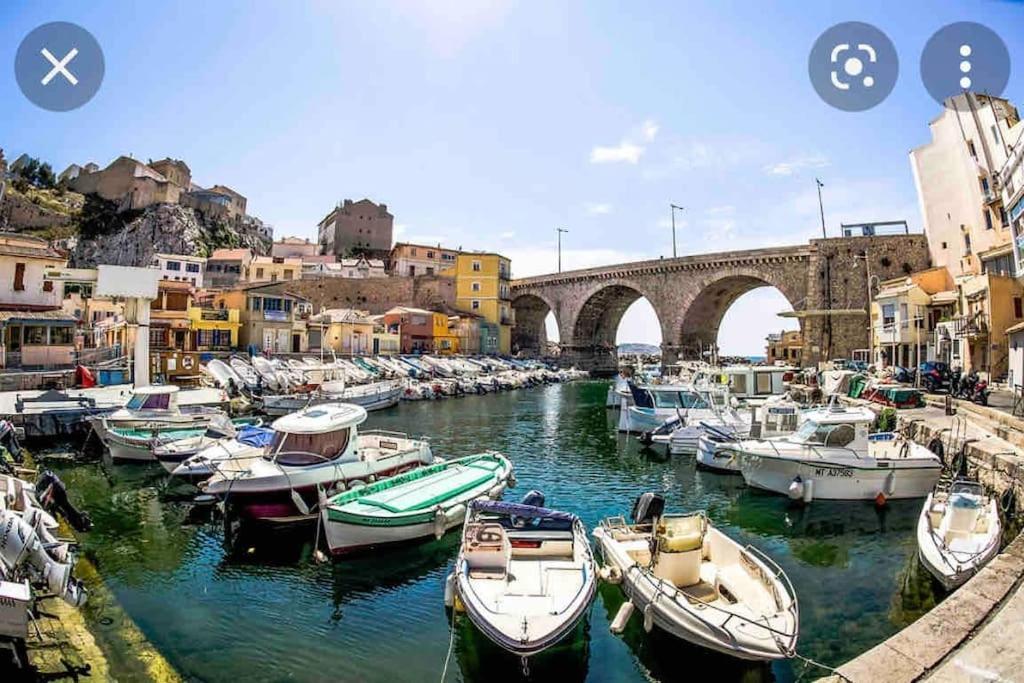 T2 Proximite Mer, Vallon Des Auffes Apartment มาร์กเซย ภายนอก รูปภาพ